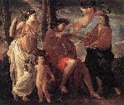 Nicolas Poussin The Inspiration of the Poet. oil on canvas